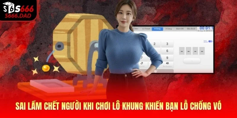 Sai lầm chết người khi chơi lô khung khiến bạn “lỗ chổng vó”